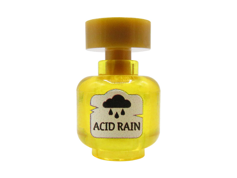 "Acid rain" Magic Potion – Custom printed minifig head