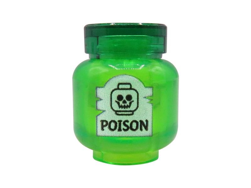 Magiczna mikstura "Poison" - Nadruk custom na główce figurki