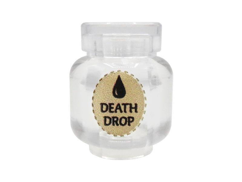 "Death drop" Magic Potion – Custom printed minifig head