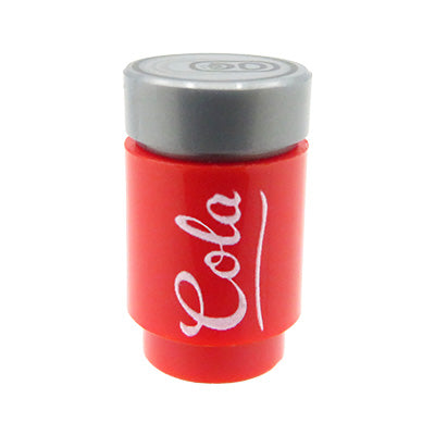 Custom printed LEGO Cola drink in a red can