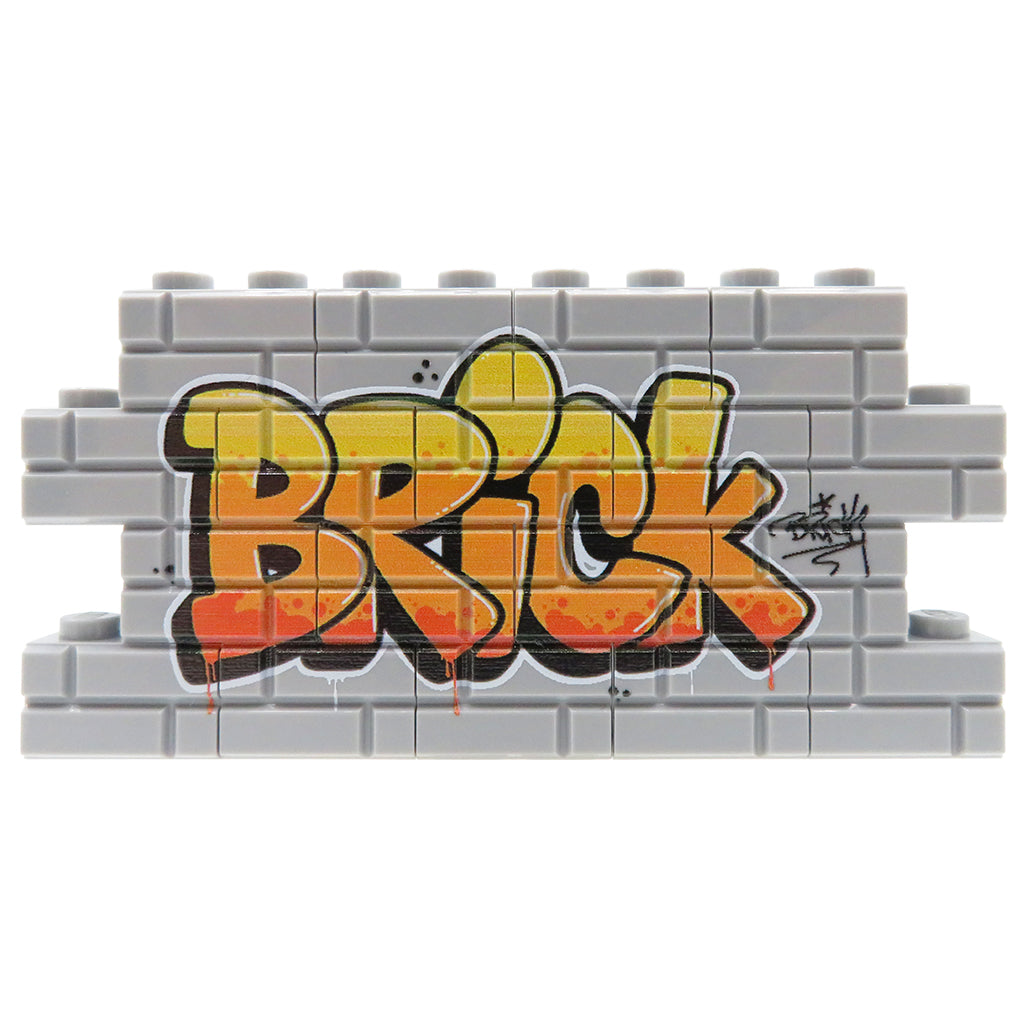 NAH Customs - Street art graffiti custom printed on LEGO bricks