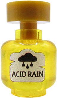 "Acid rain" Magic Potion – Custom printed minifig head