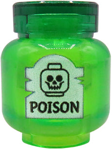 Magiczna mikstura "Poison" - Nadruk custom na główce figurki