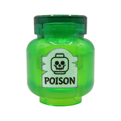 Magiczna mikstura "Poison" - Nadruk custom na główce figurki